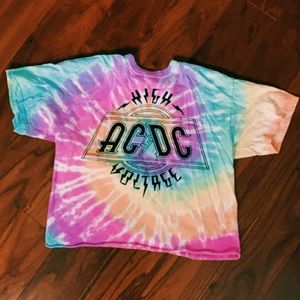AC/DC Crop Top